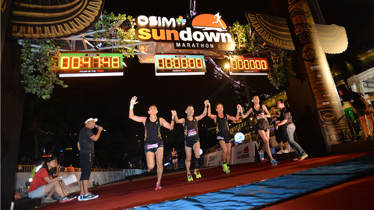 Osim Sundown Marathon Runsociety Asia S Leading Online Running