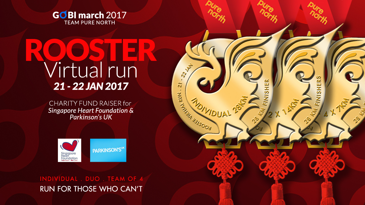 Rooster Virtual Run 2017 RunSociety Asia S Leading Online Running