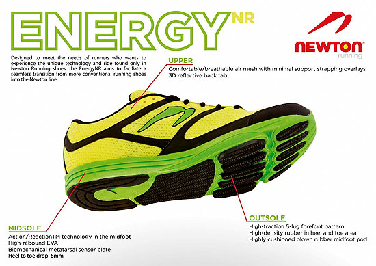 Newton Running Launches Energy Running Shoe