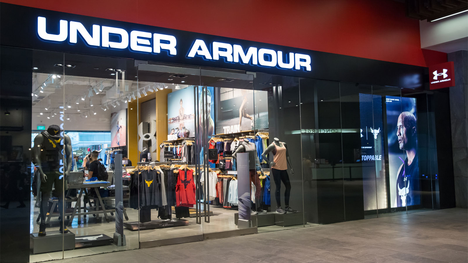 Aap verlies uzelf porselein Under Armour's New Flagship Store is Now Open in Orchard Central