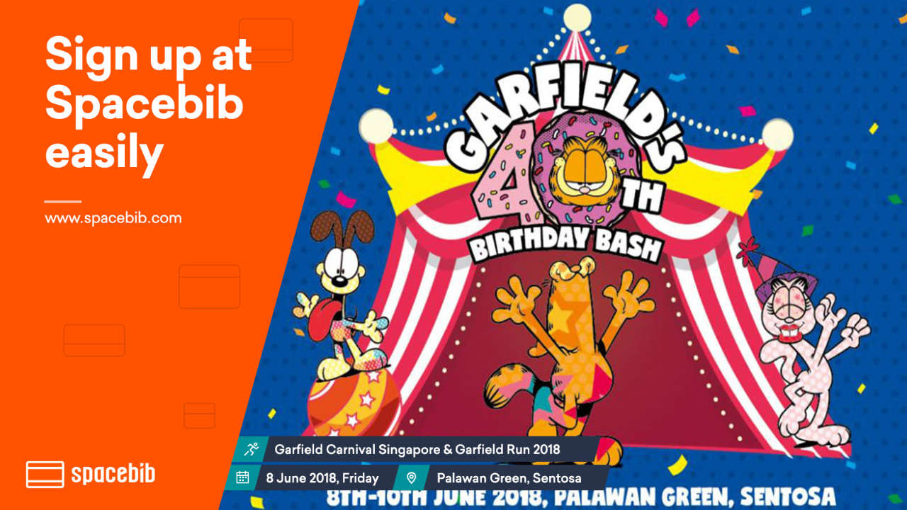 Garfield Carnival Singapore 2018 (Cancelled) RunSociety Asia's