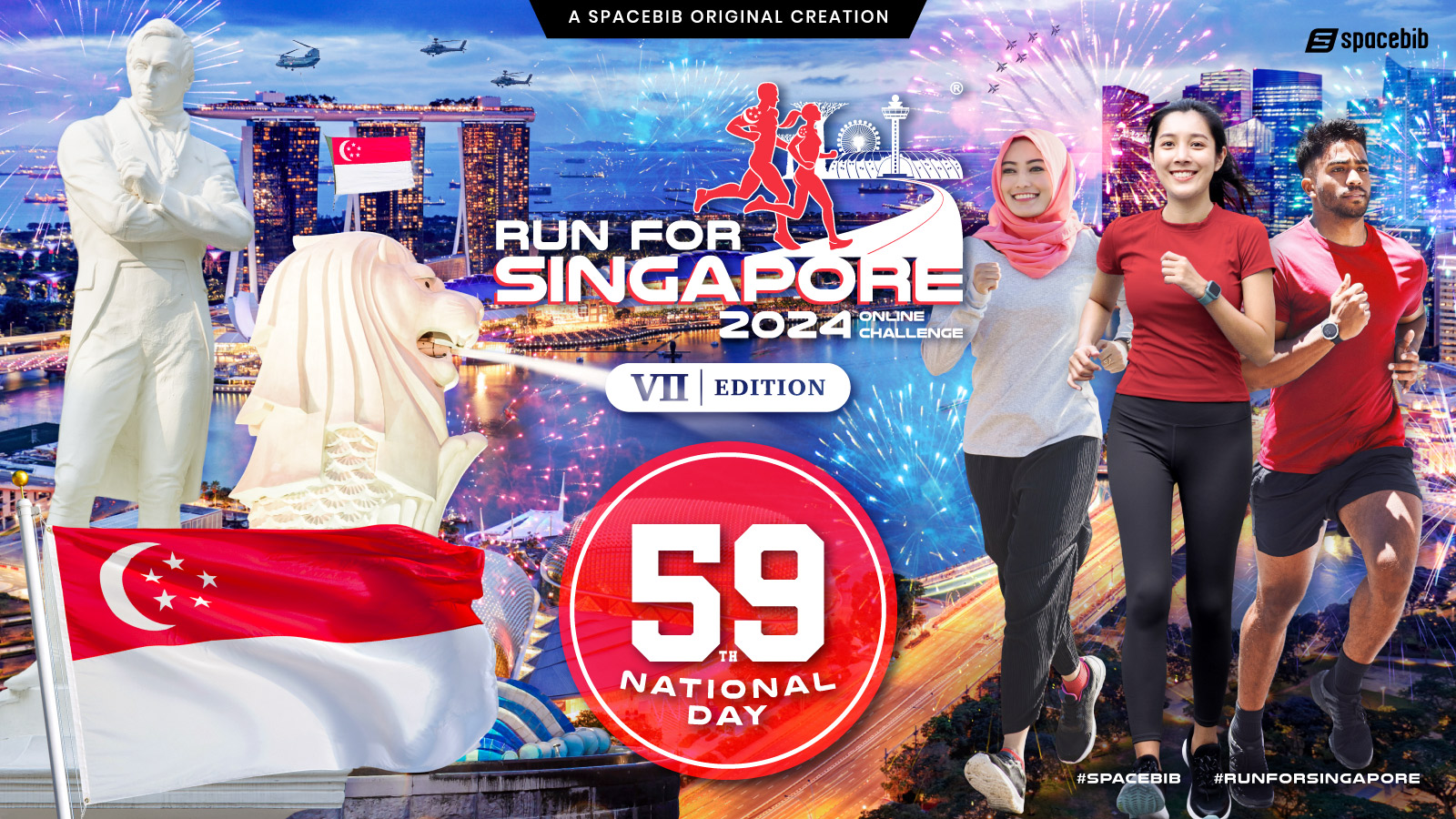 Run For Singapore 2024 Celebrate Unity and Fitness with a National Flair